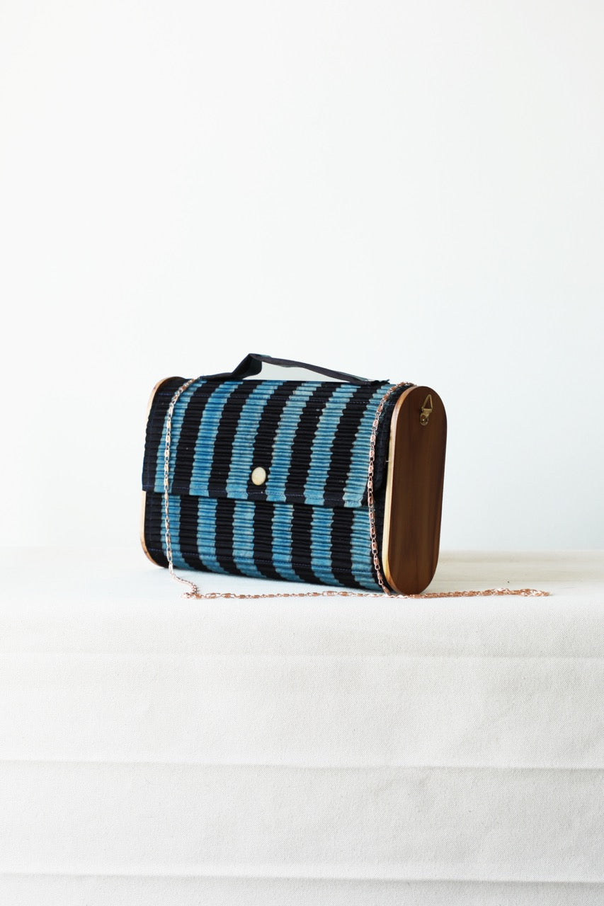 Harir upcycled Capsule Clutch