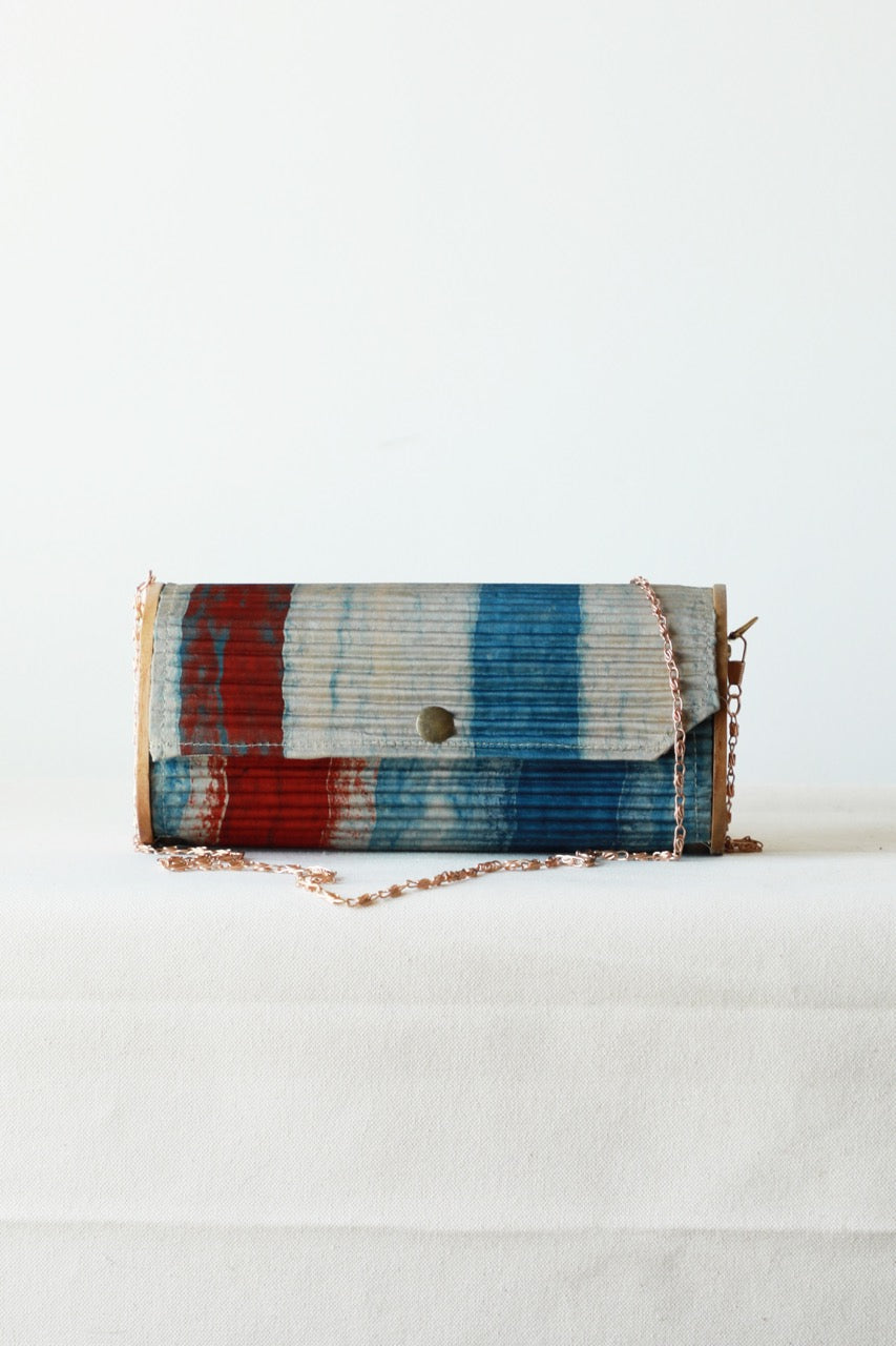 Shelk upcylcled Mini Clutch