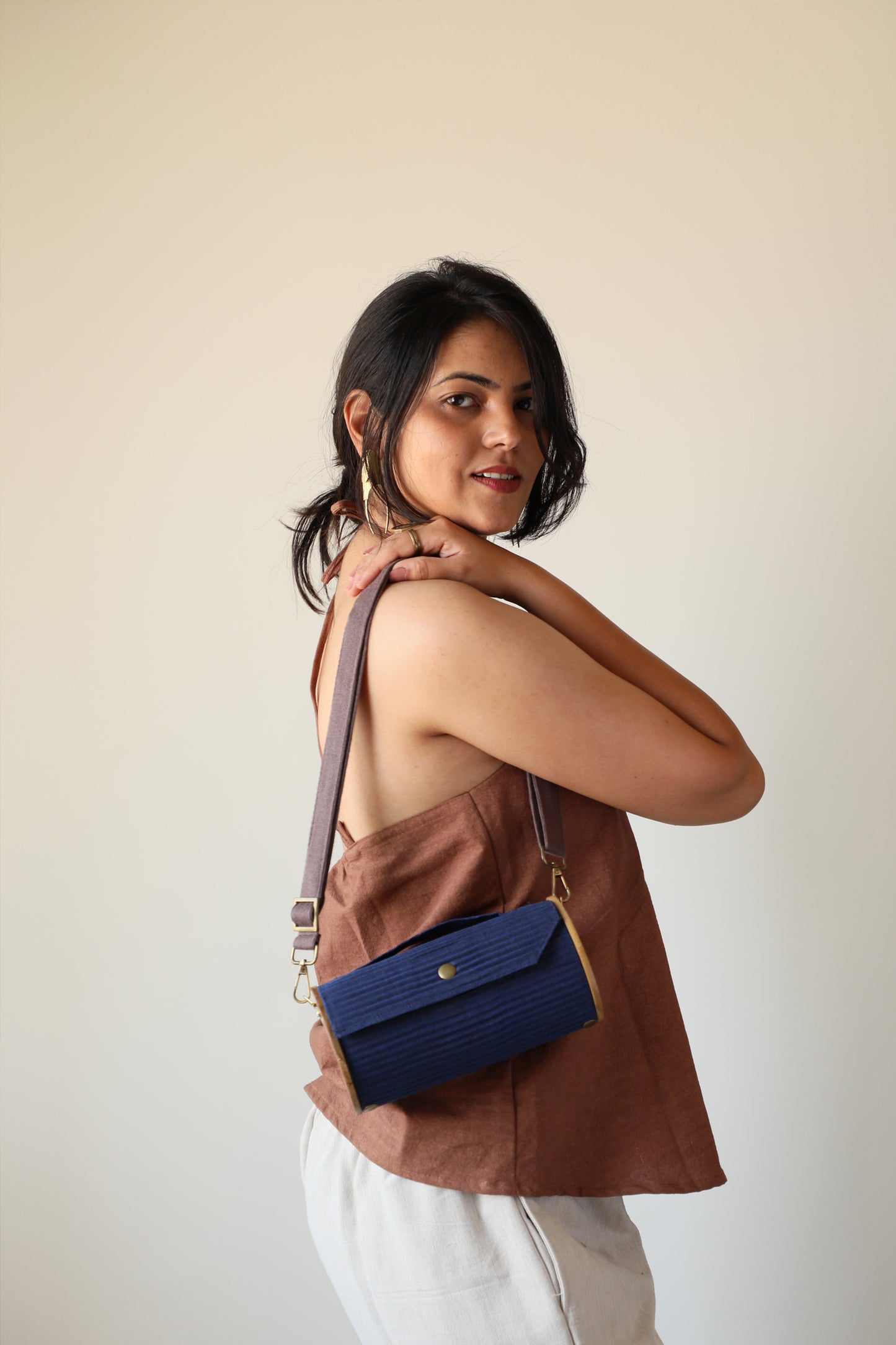 New Moon Round Clutch