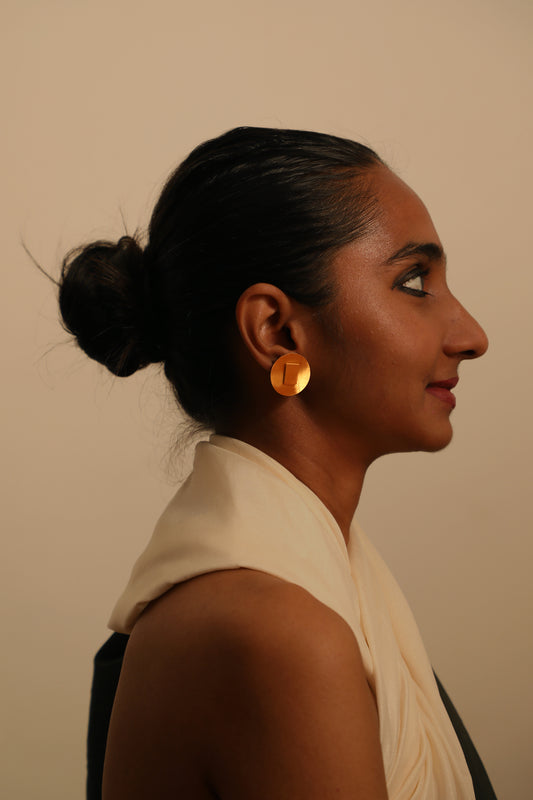 Andromeda - Square stud earring