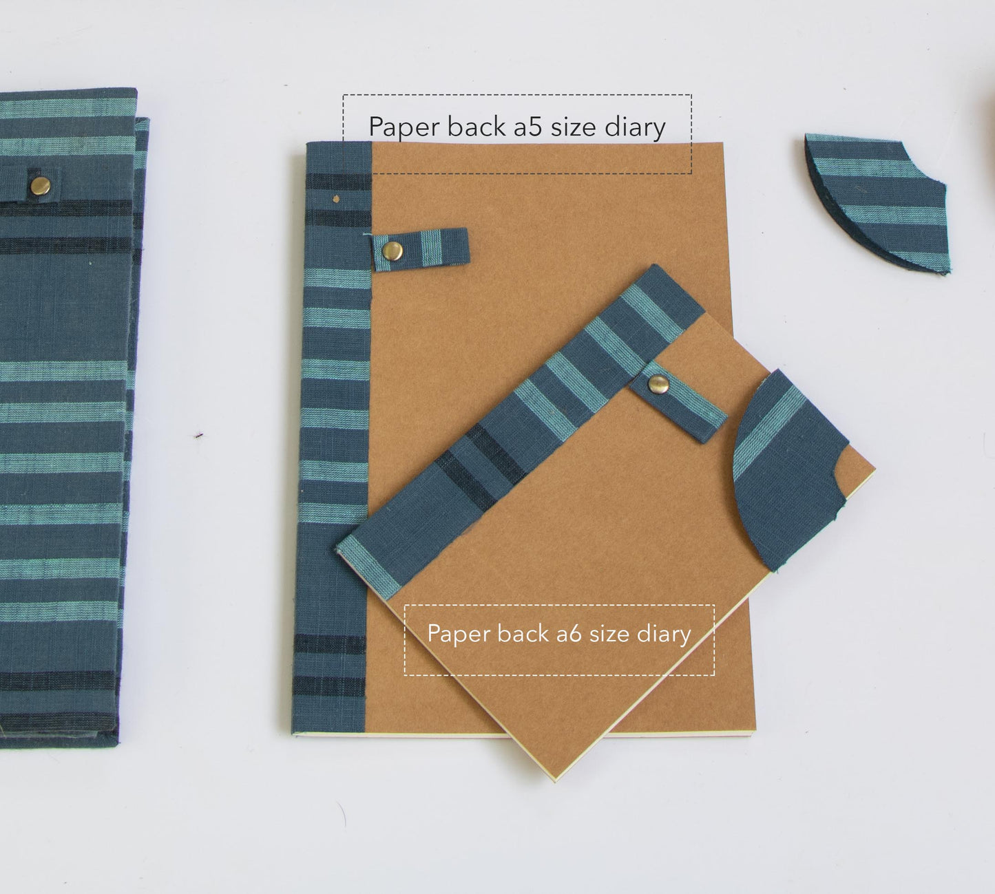 Set of 3 A6 Paperback - Notebook