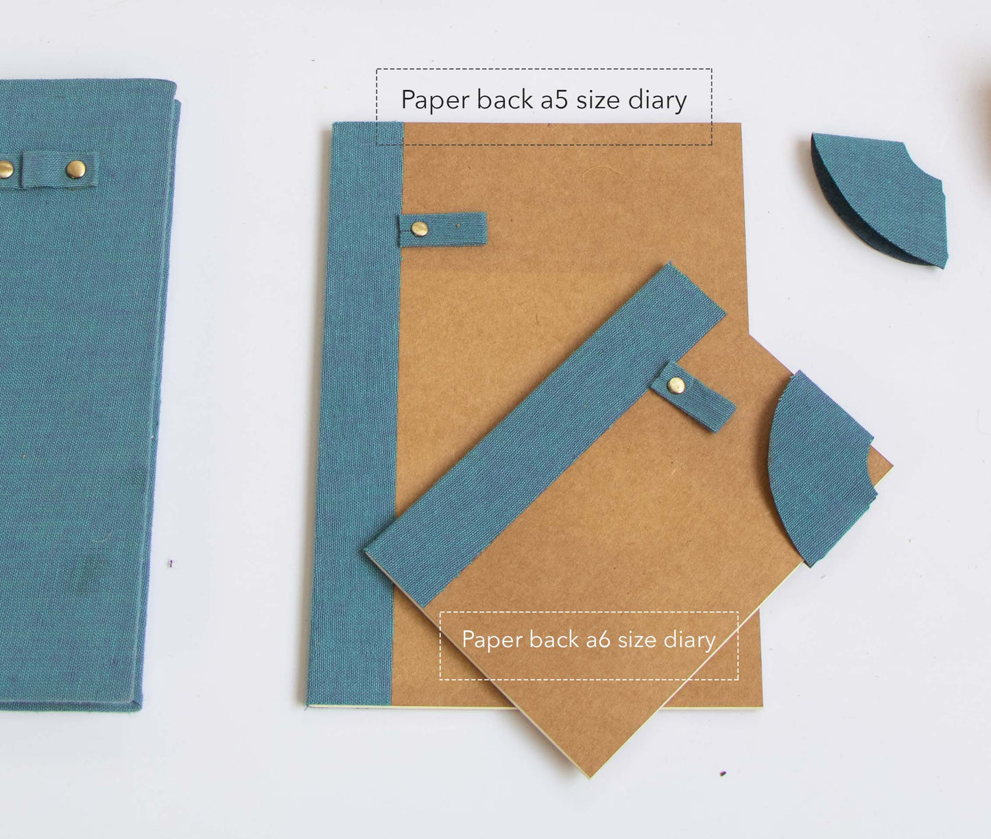 Set of 3 A6 Paperback - Notebook