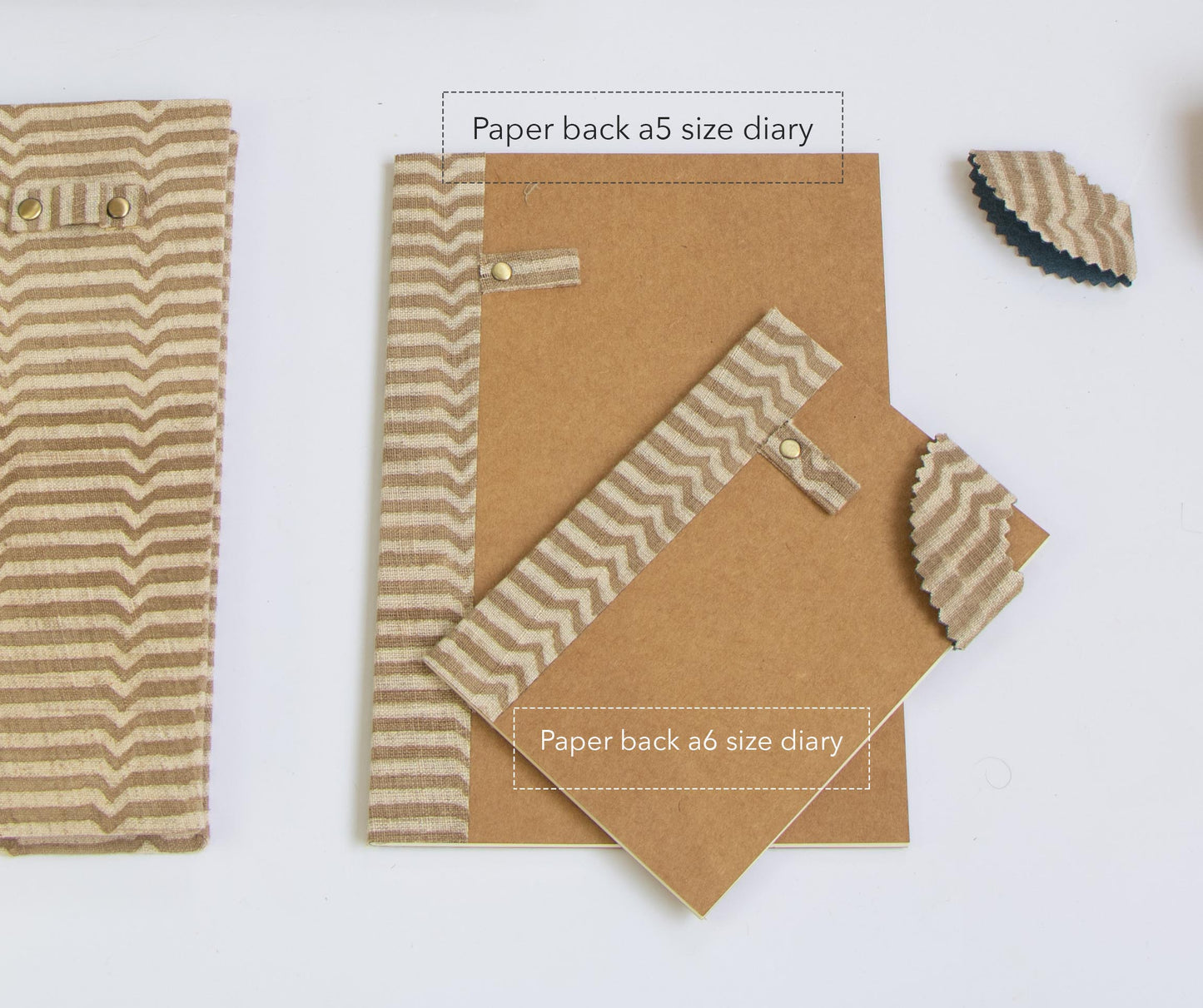 Set of 3 A6 Paperback - Notebook