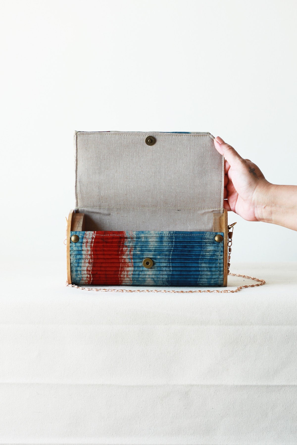 Shelk upcylcled Mini Clutch