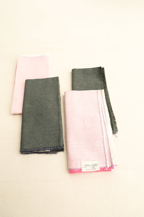 Forest and Stone Spun Table Linen Set of 6