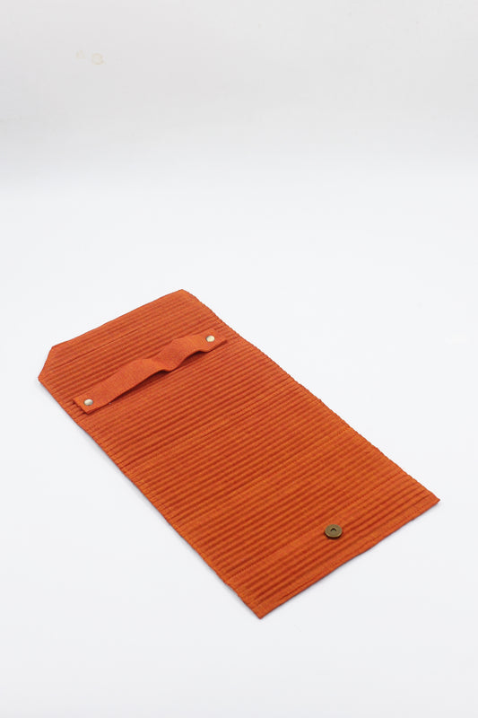 Saffron Sun Round Clutch Sleeve