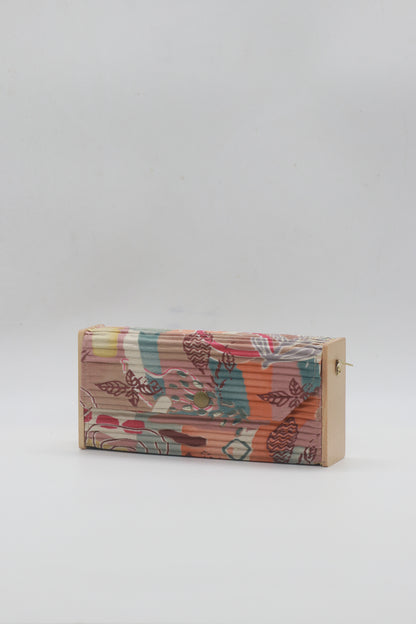 Peach Forest Mini Clutch