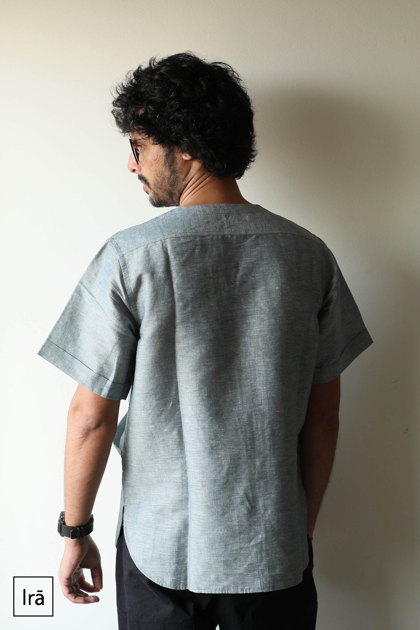 Slate soulder button Pehran (Shirt)