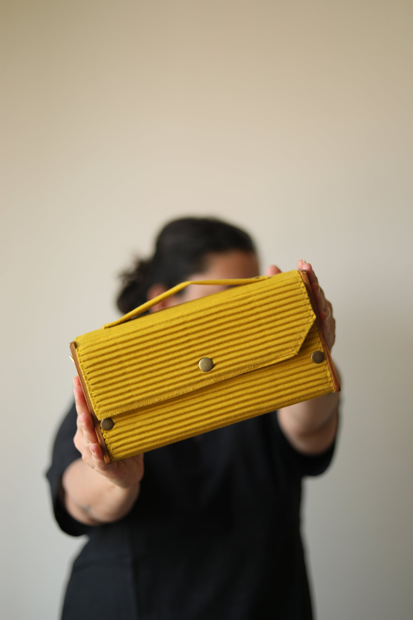 Yellow Box Clutch - Single Sleeve