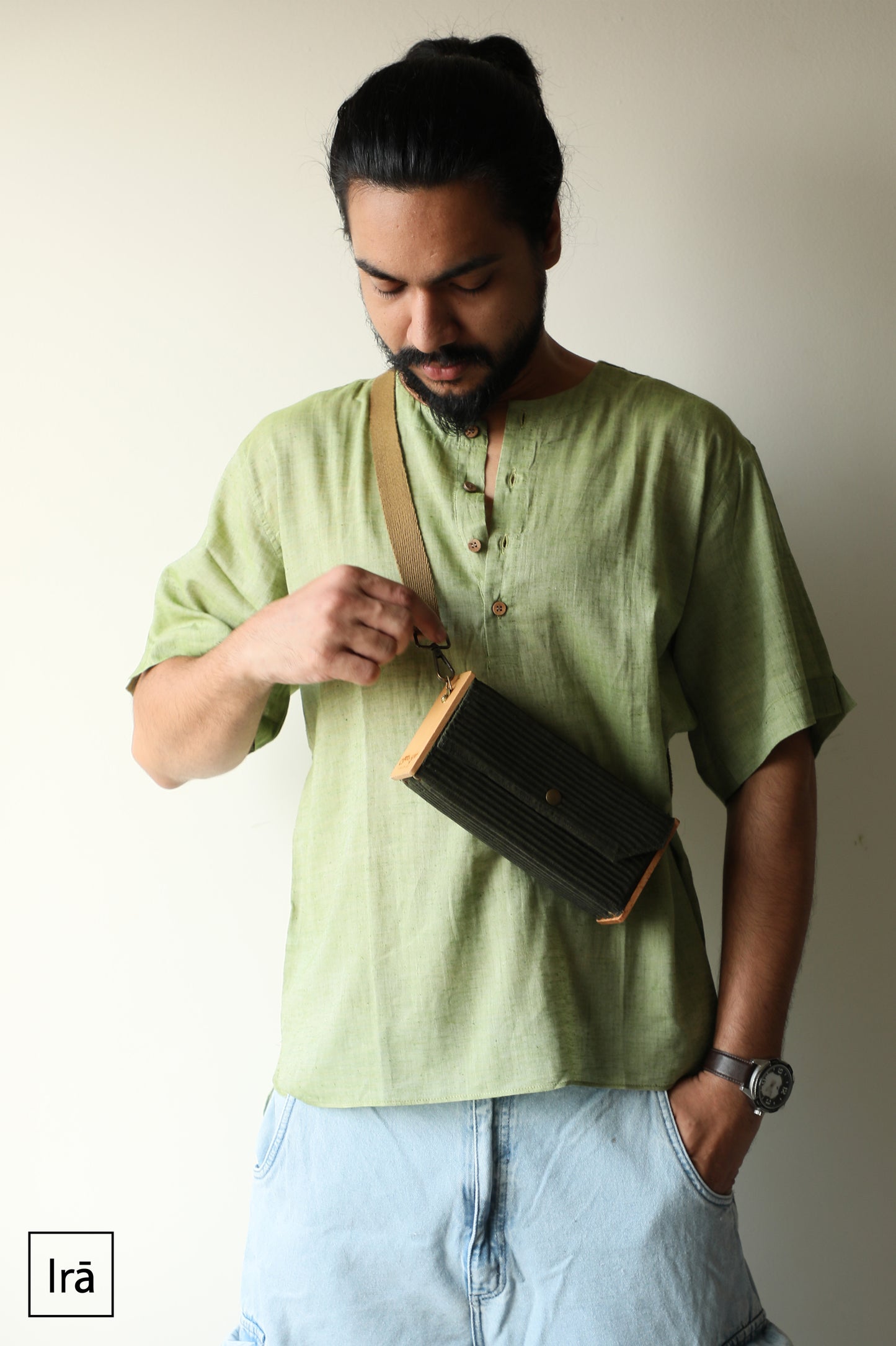 Lettuce green classic Pehran (Shirt)