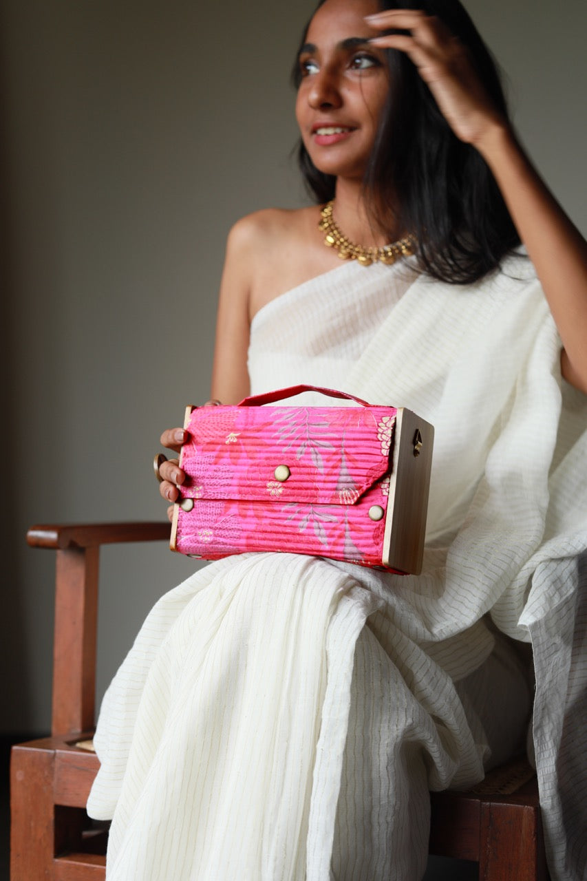 Brishti 4 in 1 Box clutch