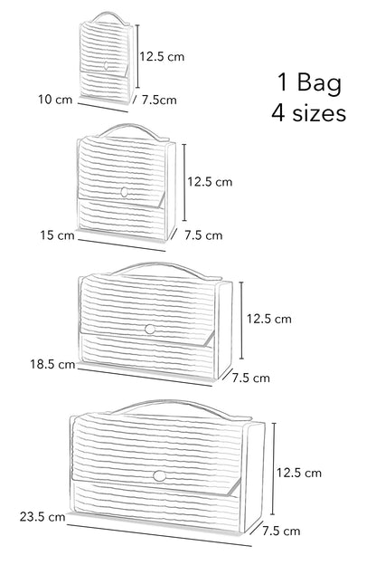 Baarish 4 in 1 Box clutch