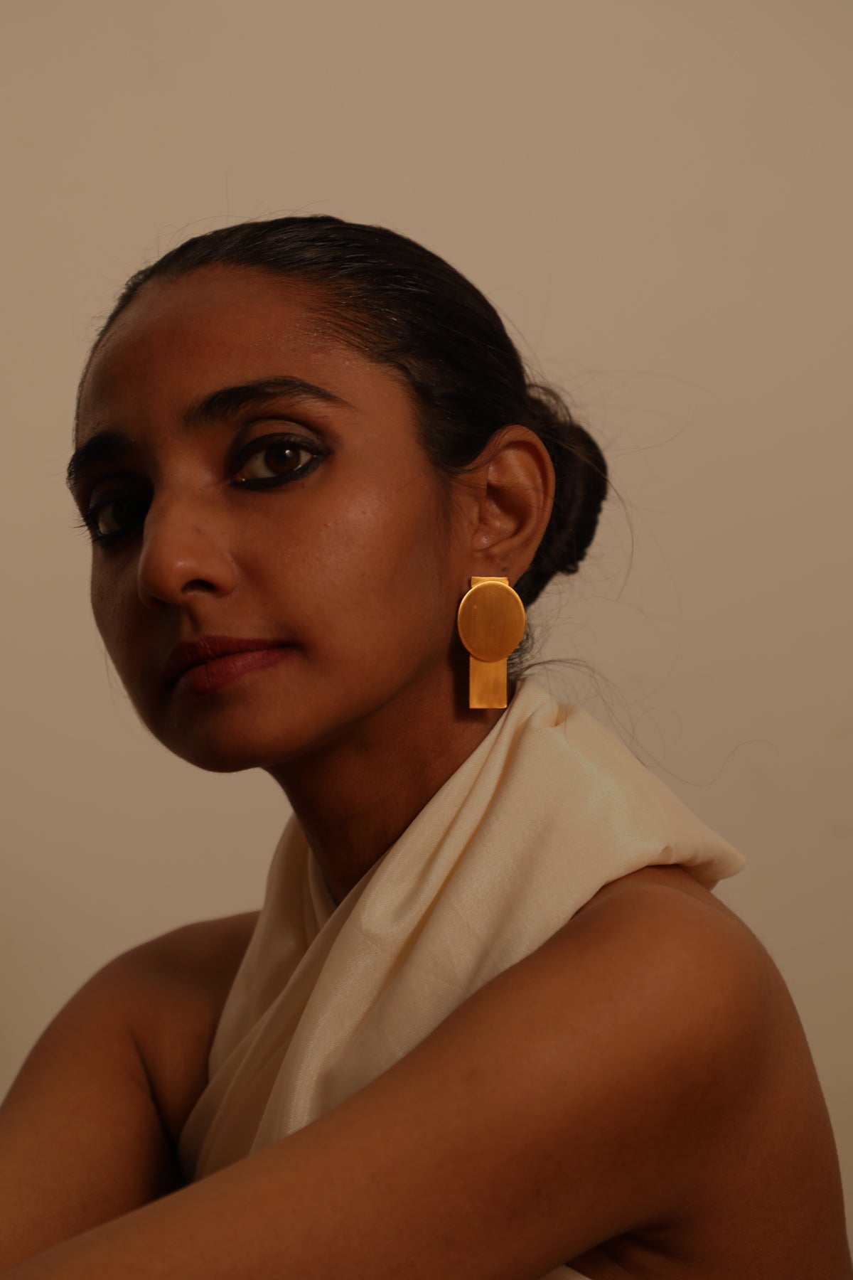 Theia - Rectangle earring