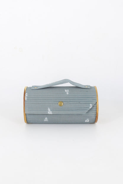 ASH GRAY Round Clutch - Single Sleeve