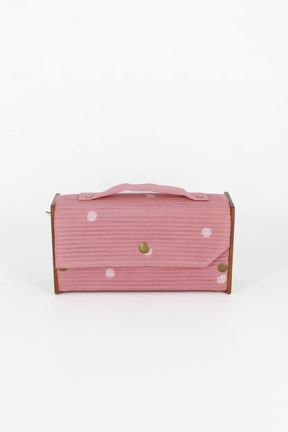 DOVE & SLATE Box Clutch - Changeable Sleeve