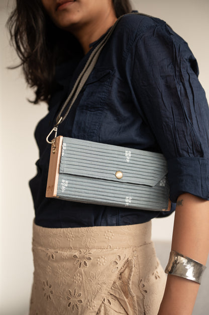 ASH GRAY Mini Clutch