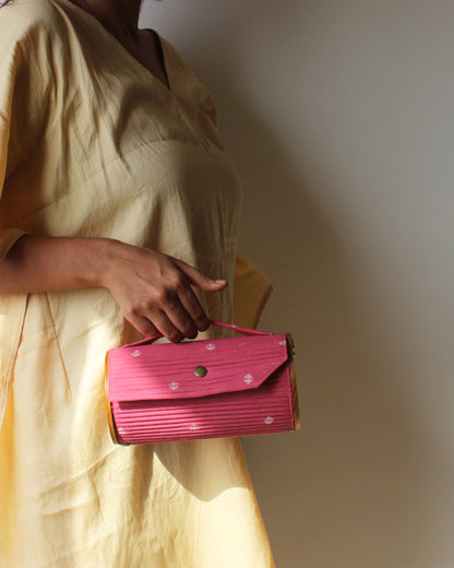 MAUVE Round Clutch - Single Sleeve