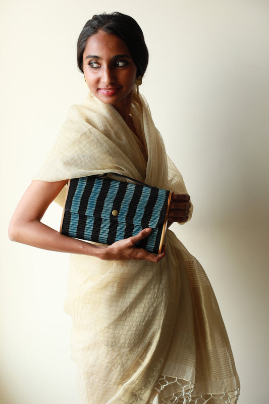 Harir upcycled Capsule Clutch