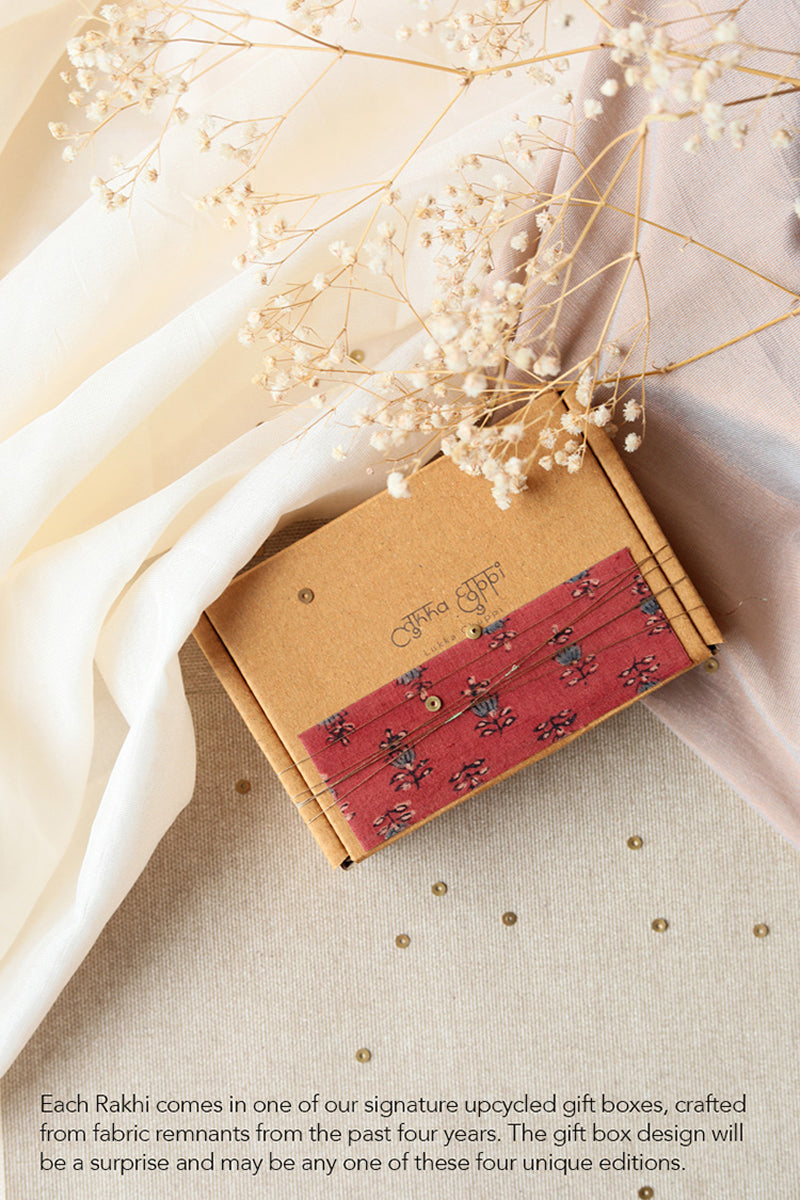 Lukka Chuppi Upcycled Rakhi-8