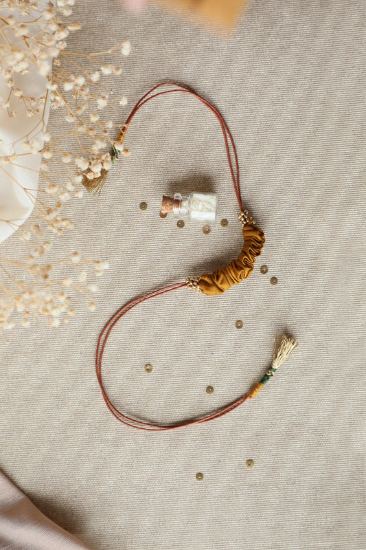 Lukka Chuppi Upcycled Rakhi-14