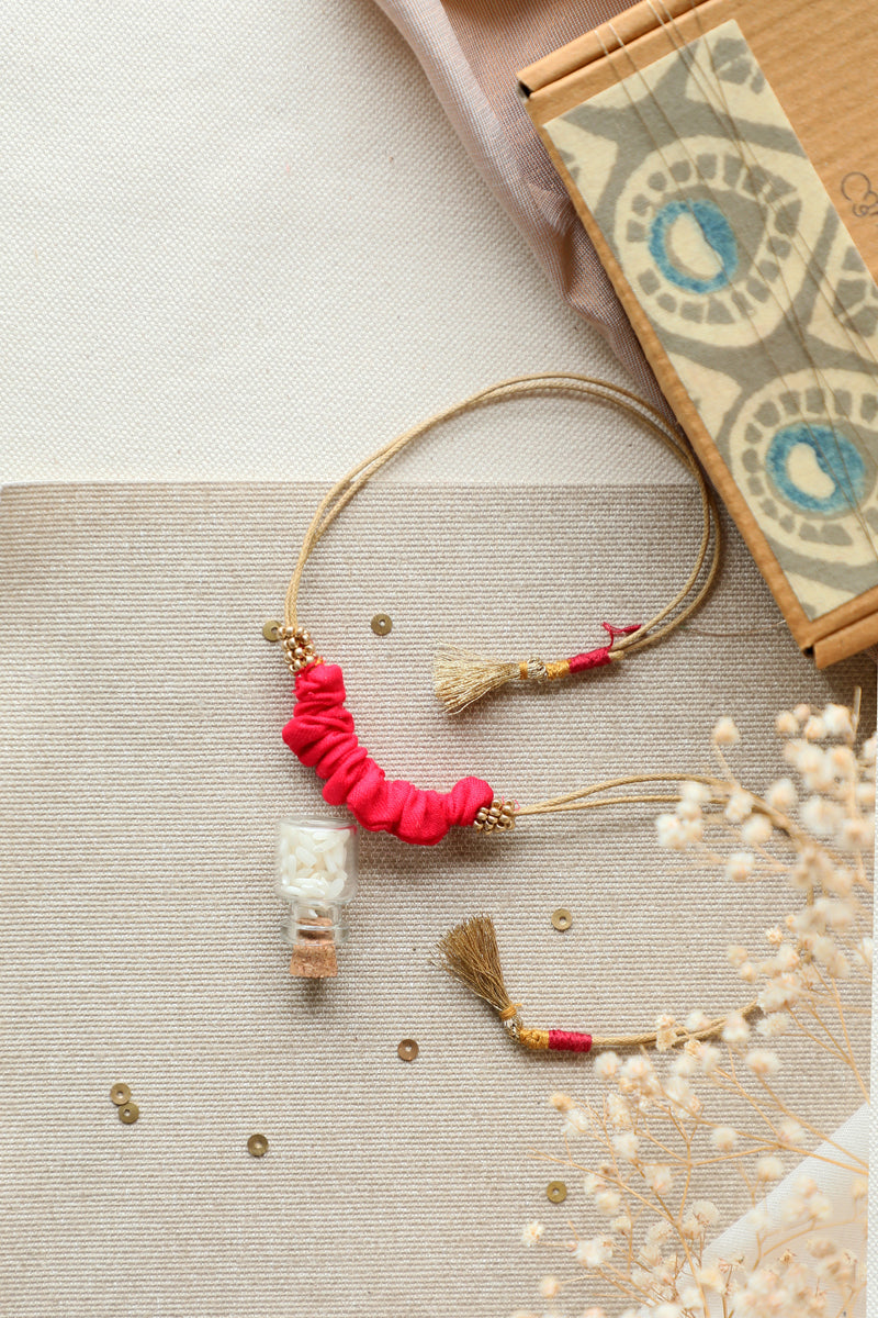 Lukka Chuppi Upcycled Rakhi-15