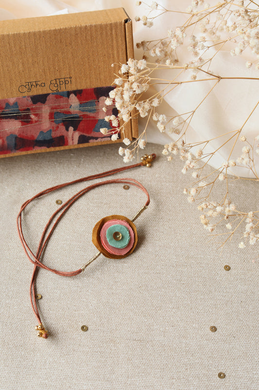 Lukka Chuppi Upcycled Rakhi-19