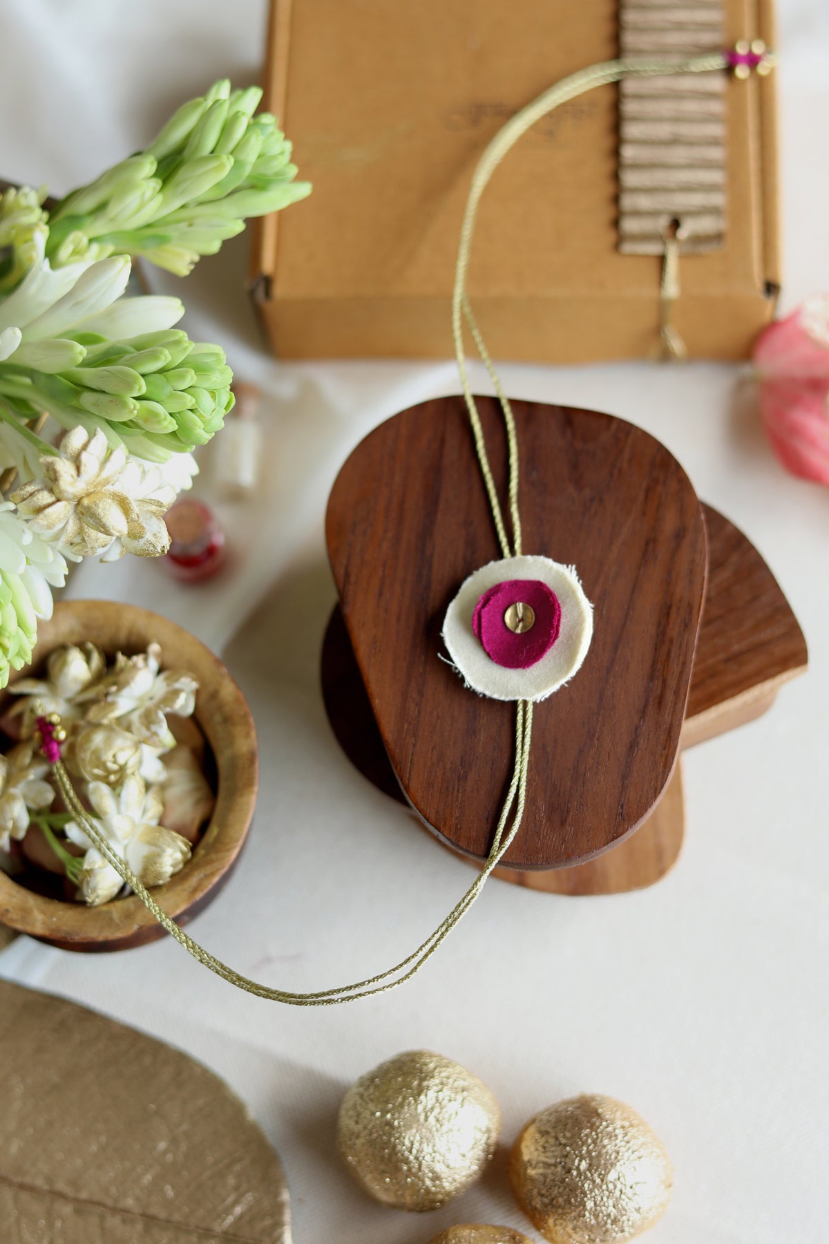 Lukka Chuppi Upcycled Rakhi#13
