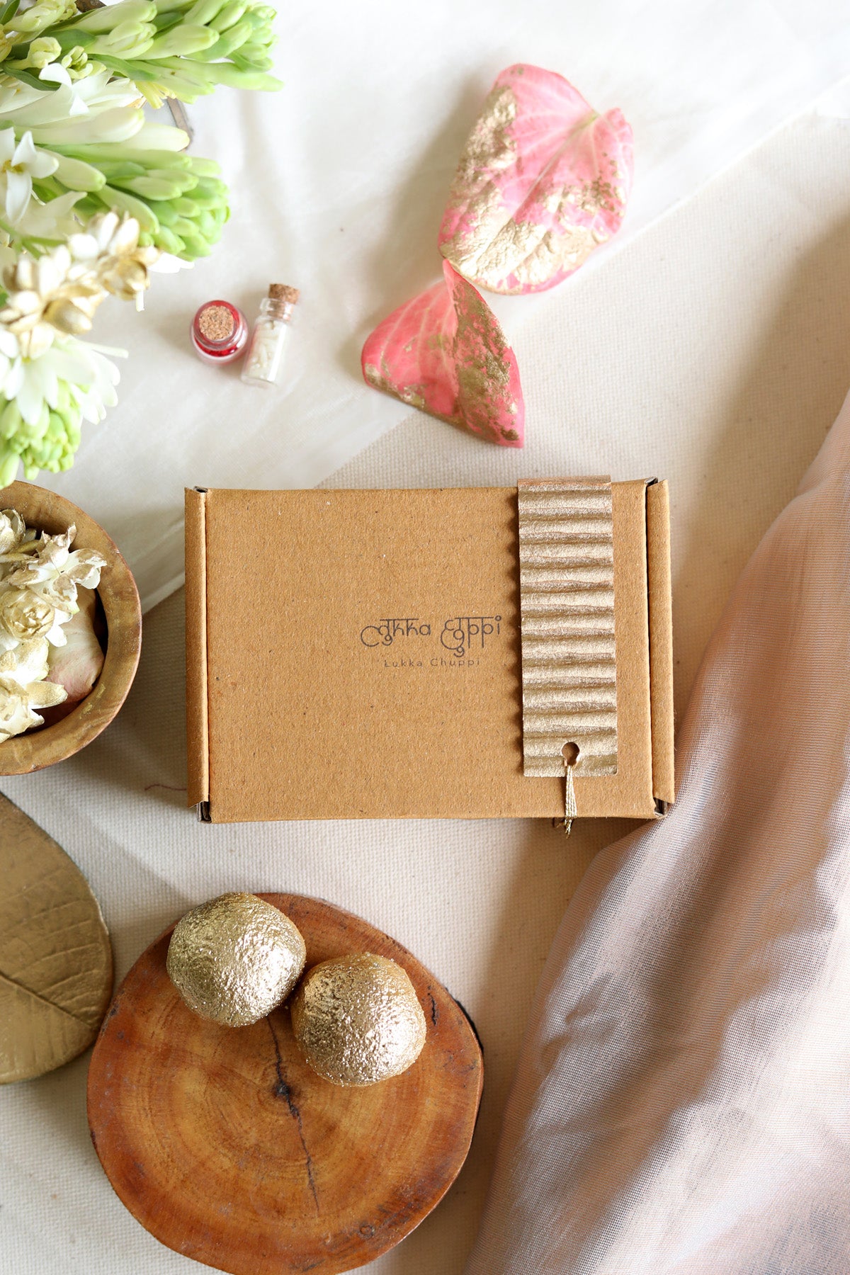 Lukka Chuppi Upcycled Rakhi#17  Set of 2