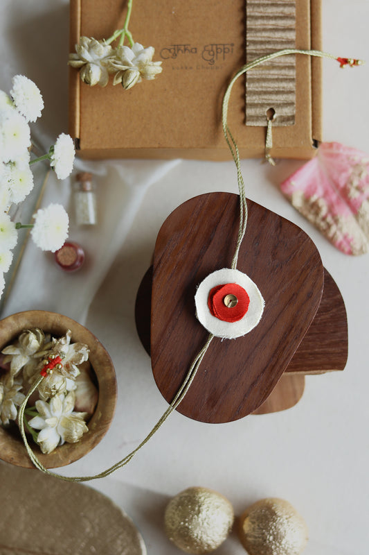 Lukka Chuppi Upcycled Rakhi#18