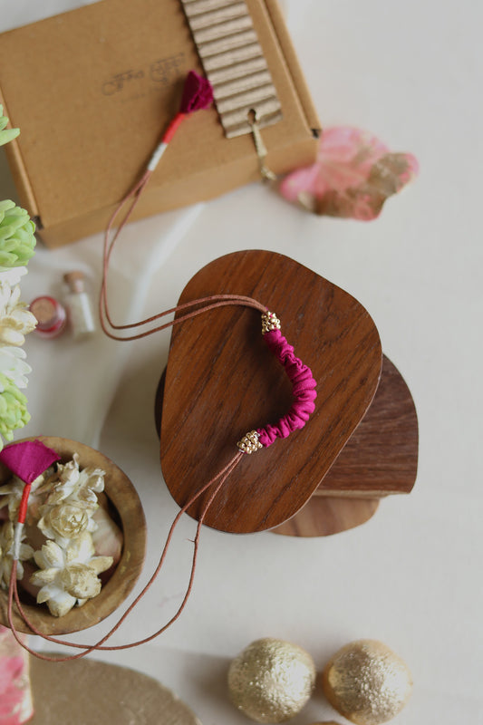 Lukka Chuppi Upcycled Rakhi#6
