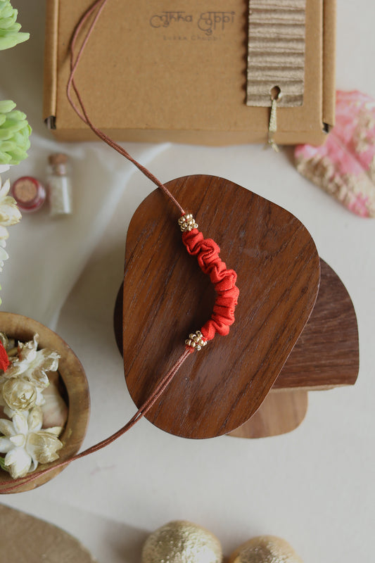 Lukka Chuppi Upcycled Rakhi#7