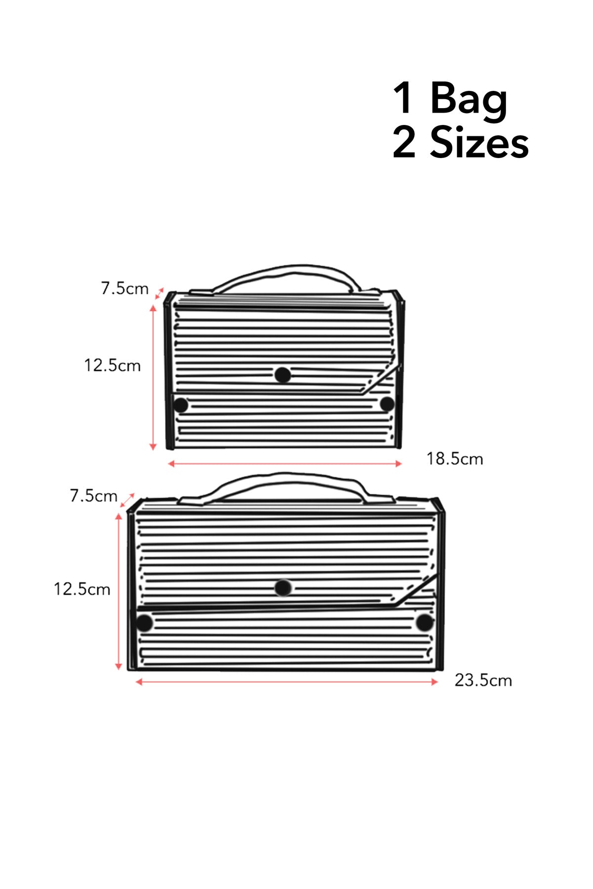 Bi Box Clutch - Changeable Sleeve