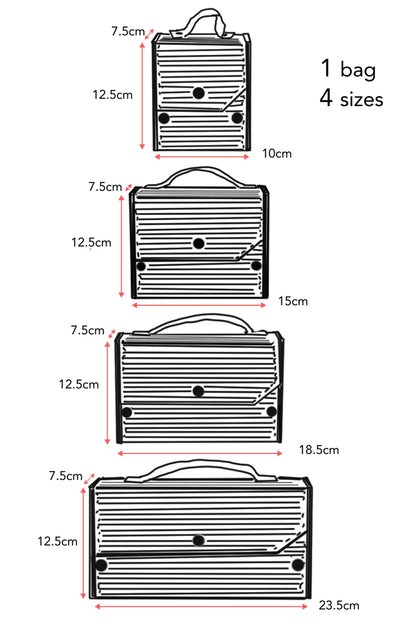 Paus 4 in 1 Box clutch