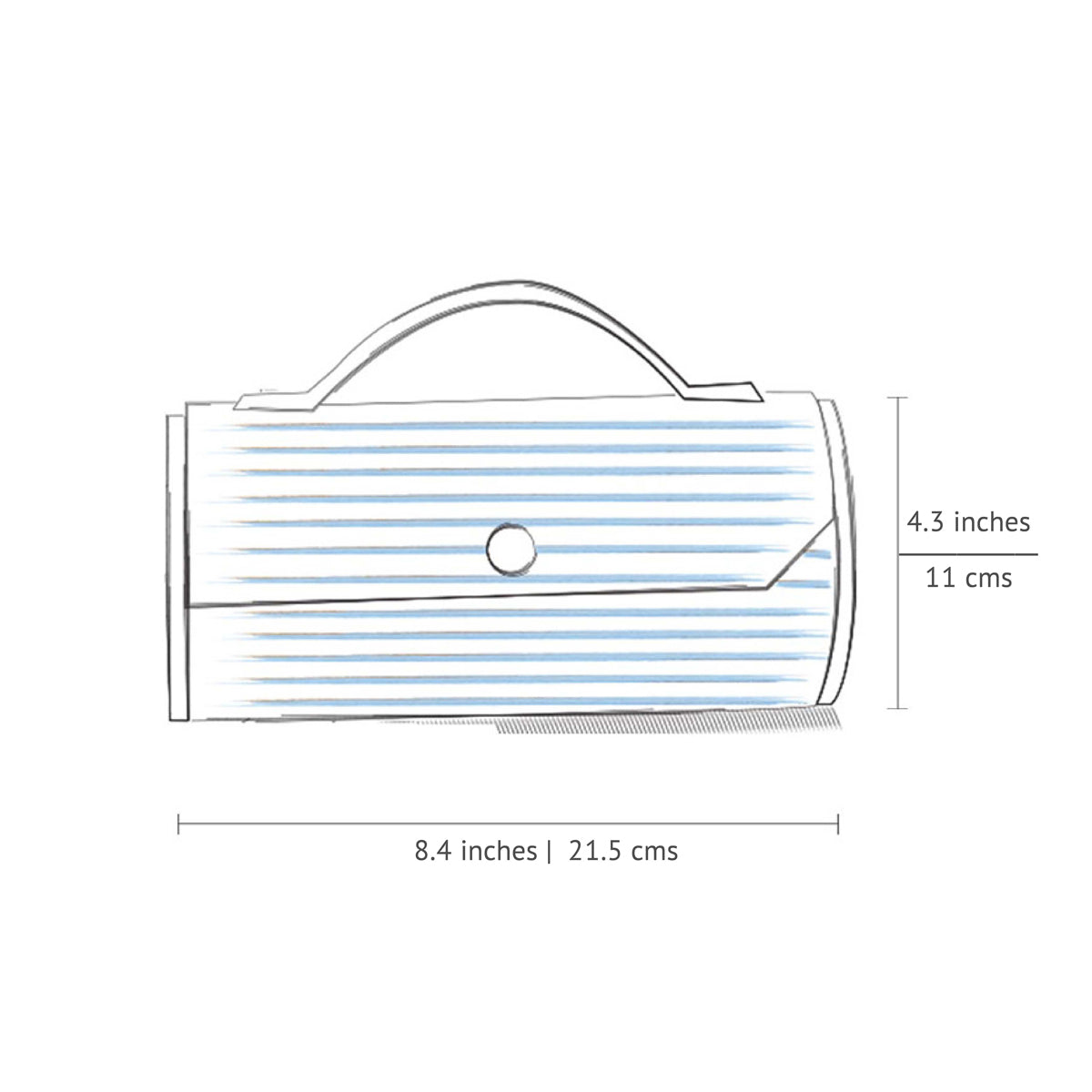 Pahaar Round Clutch - Changeable Sleeve
