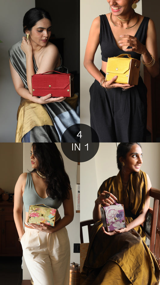 Paus 4 in 1 Box clutch