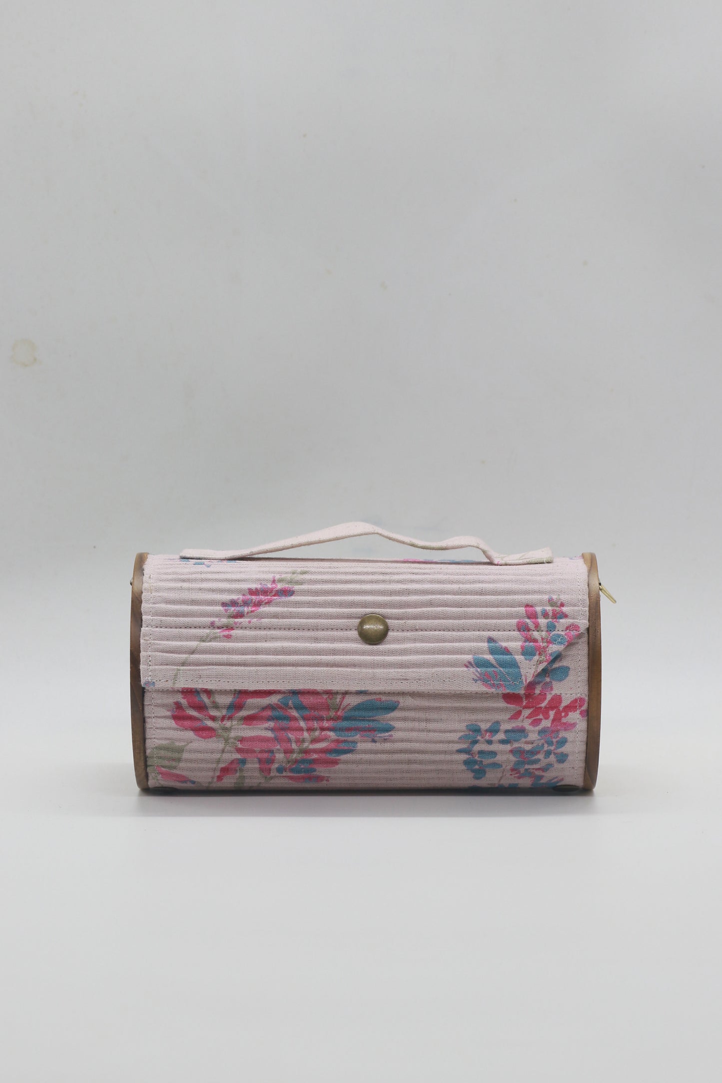 Sweet Pea & Yale Round Clutch - Changeable Sleeve