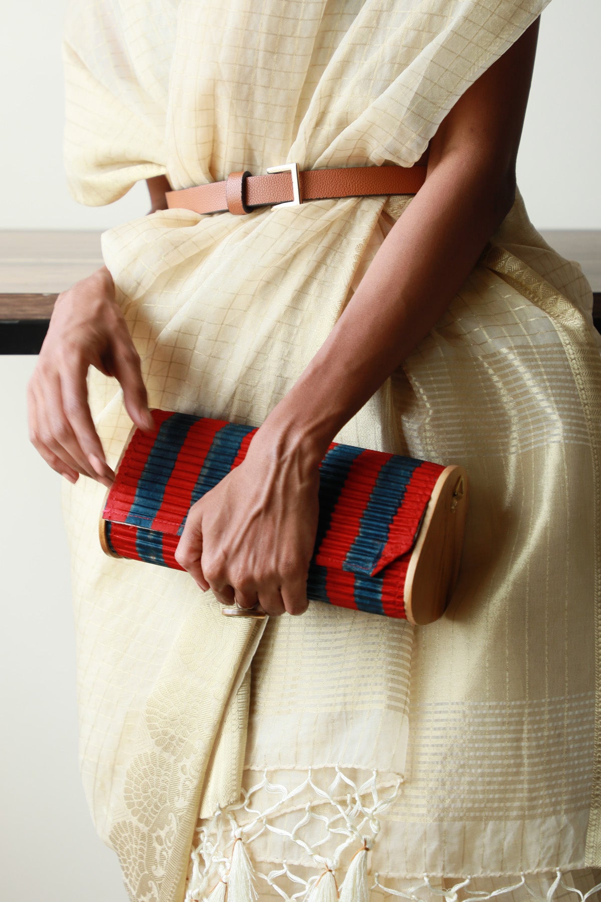 Seta upcyled Mini Clutch
