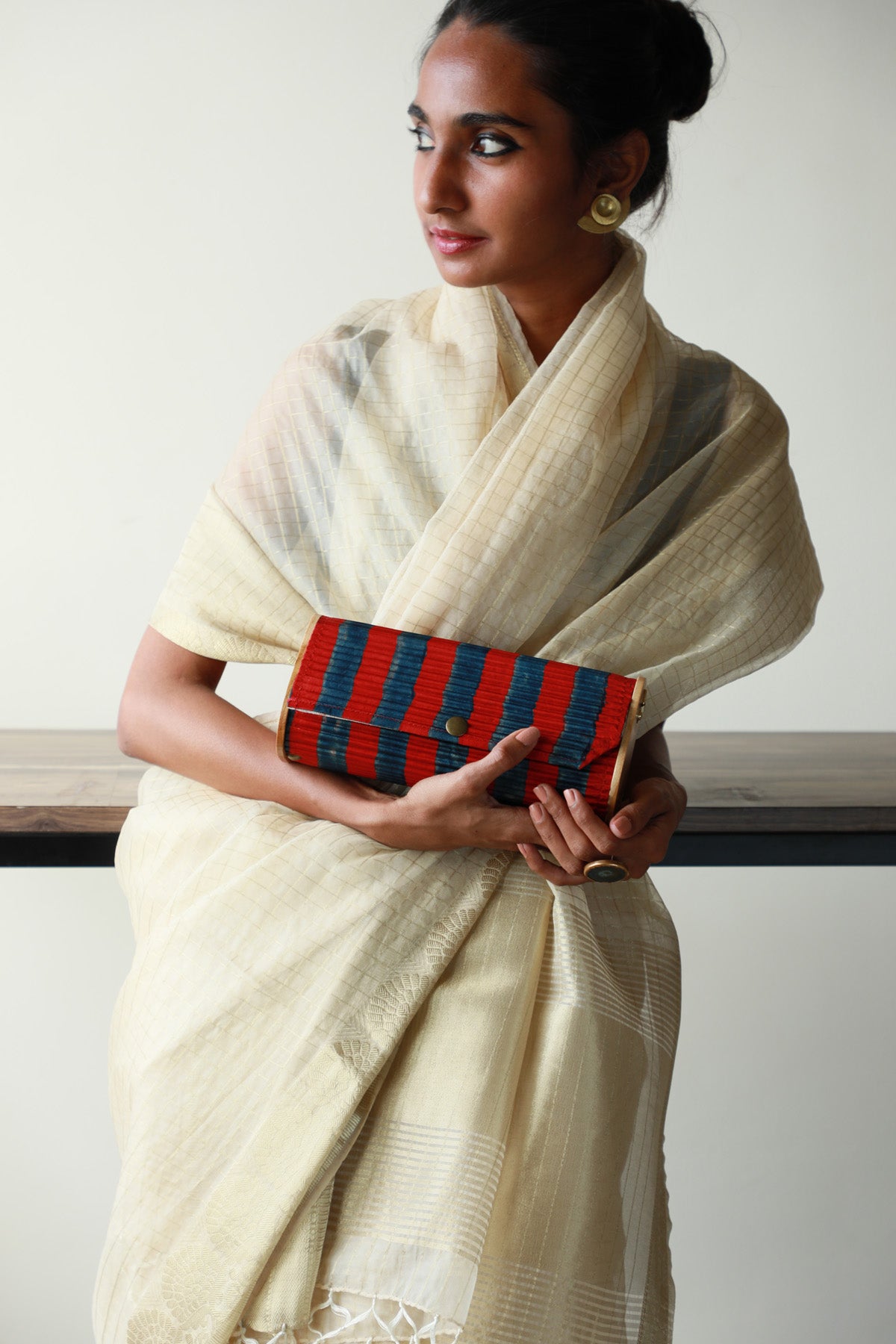 Seta upcyled Mini Clutch