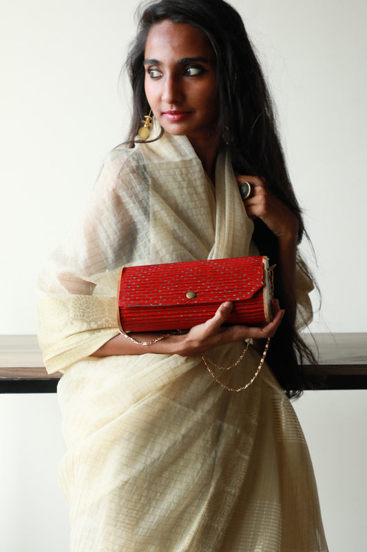 Silkeu upcycled Mini Clutch