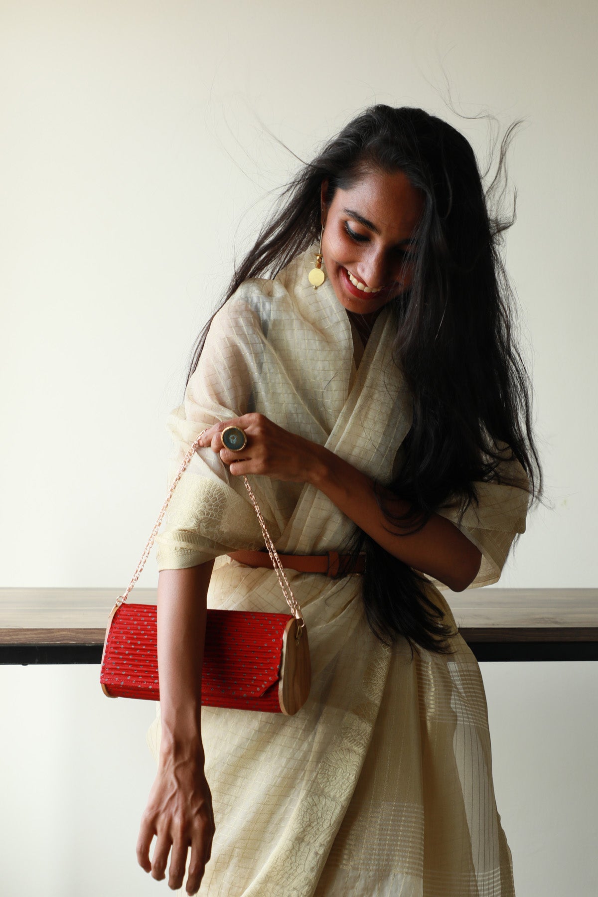 Silkeu upcycled Mini Clutch