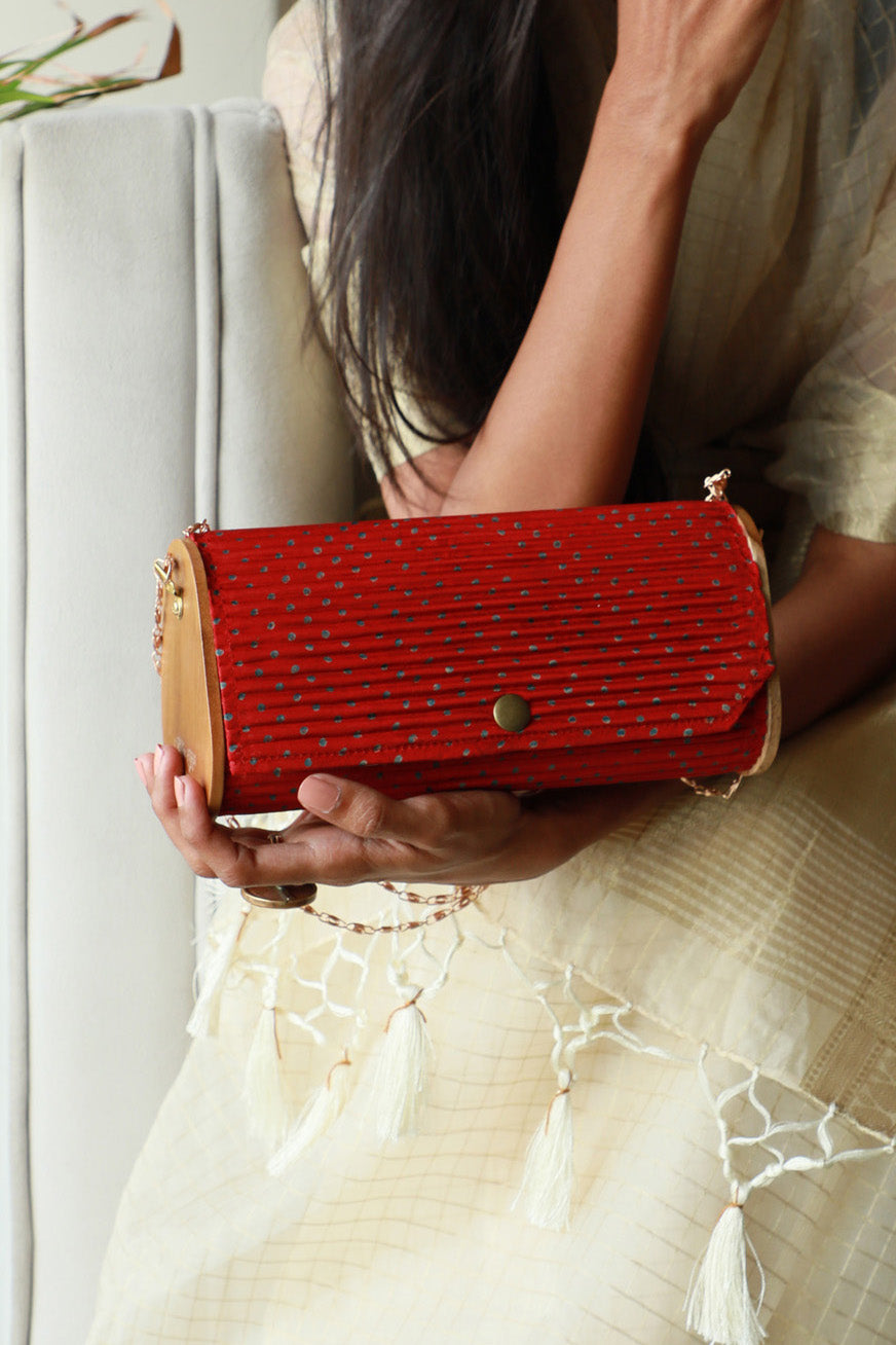 Silkeu upcycled Mini Clutch