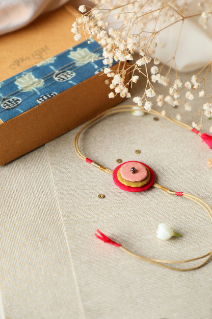 Upcycled Artisanal Rakhi#9