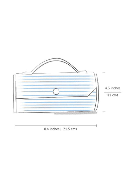 Sweet Pea Round Clutch - Single Sleeve