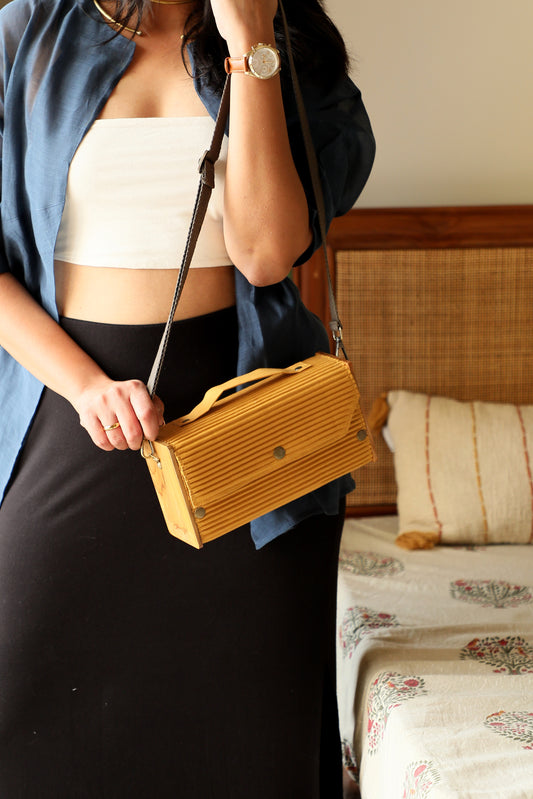 Vintage Fall 4 in 1 Box clutch