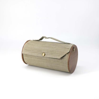 Earthen Hue Round Clutch - Changeable Sleeve Set