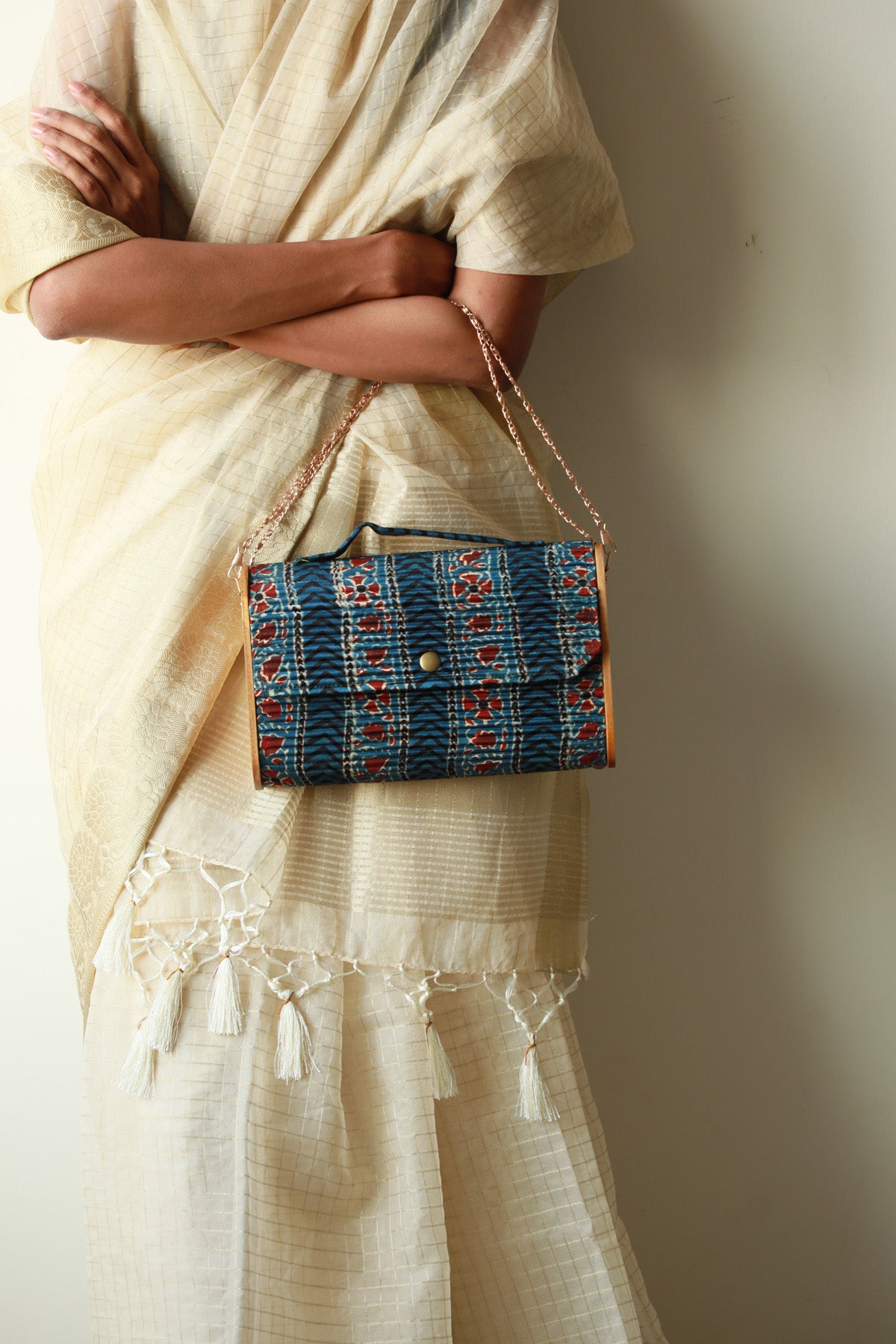 Zijde upcycled Capsule Clutch