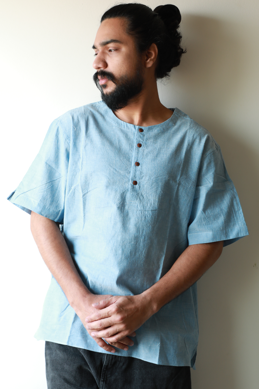 Classic Kurta - Sky Blue