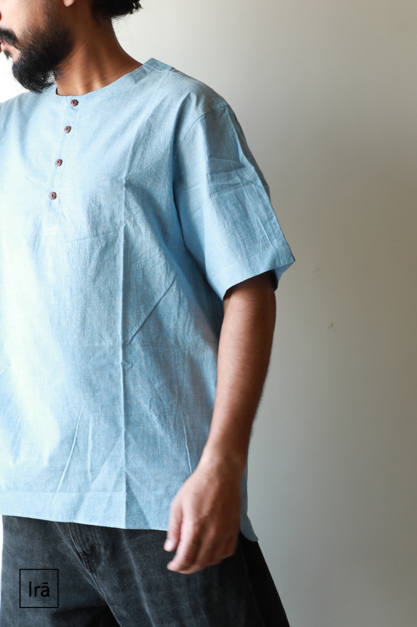 Classic Kurta - Sky Blue