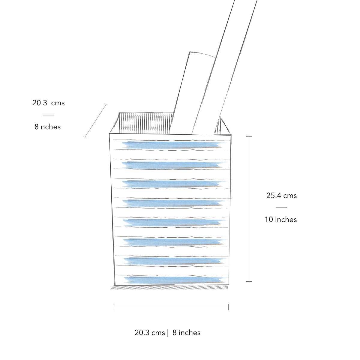 Collapsible Paper Bin